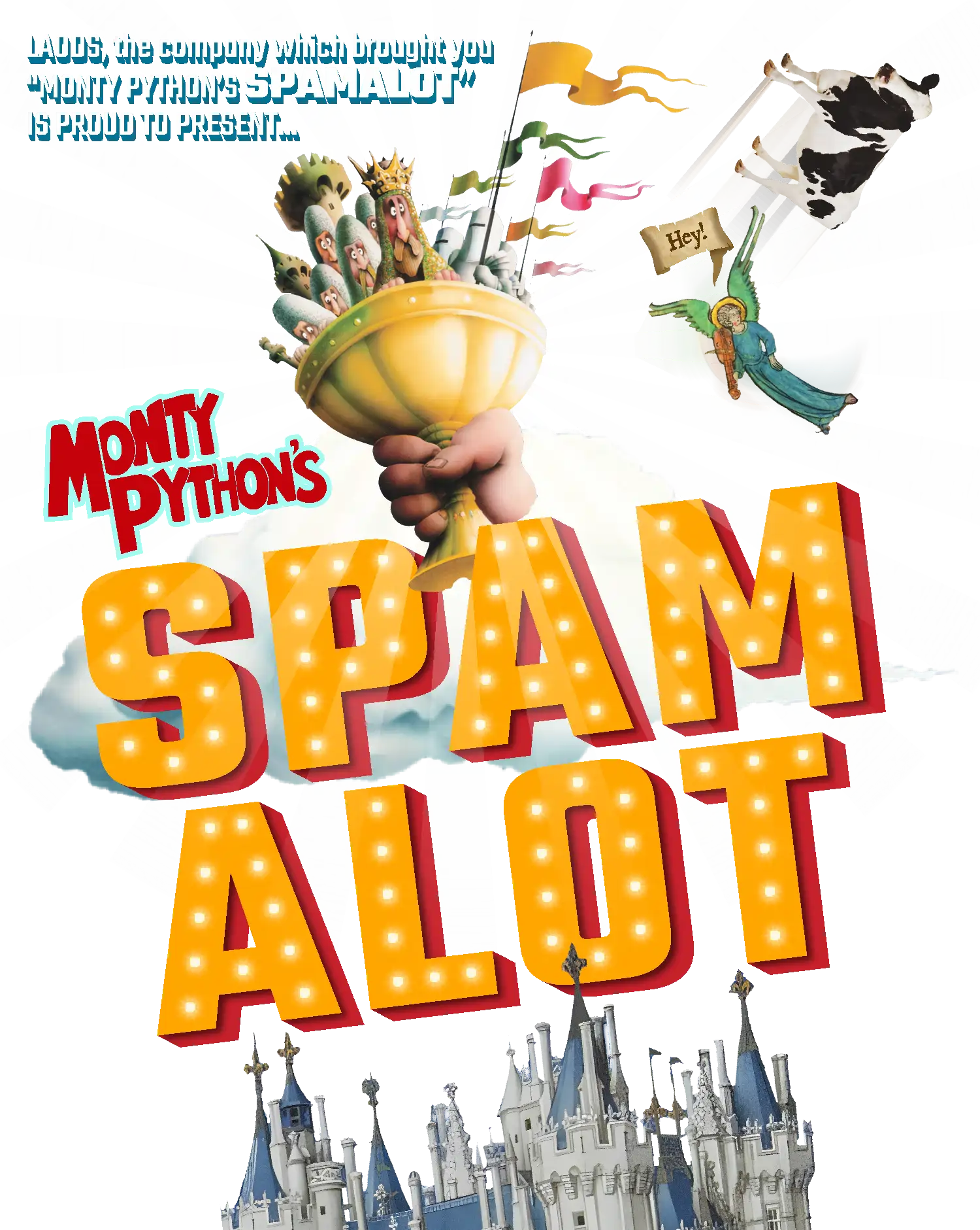 Musical Theatre made in Lincoln - lincoln Amateur Operatic and Dramatic Society Presents Monty Python's SPAMALOT
