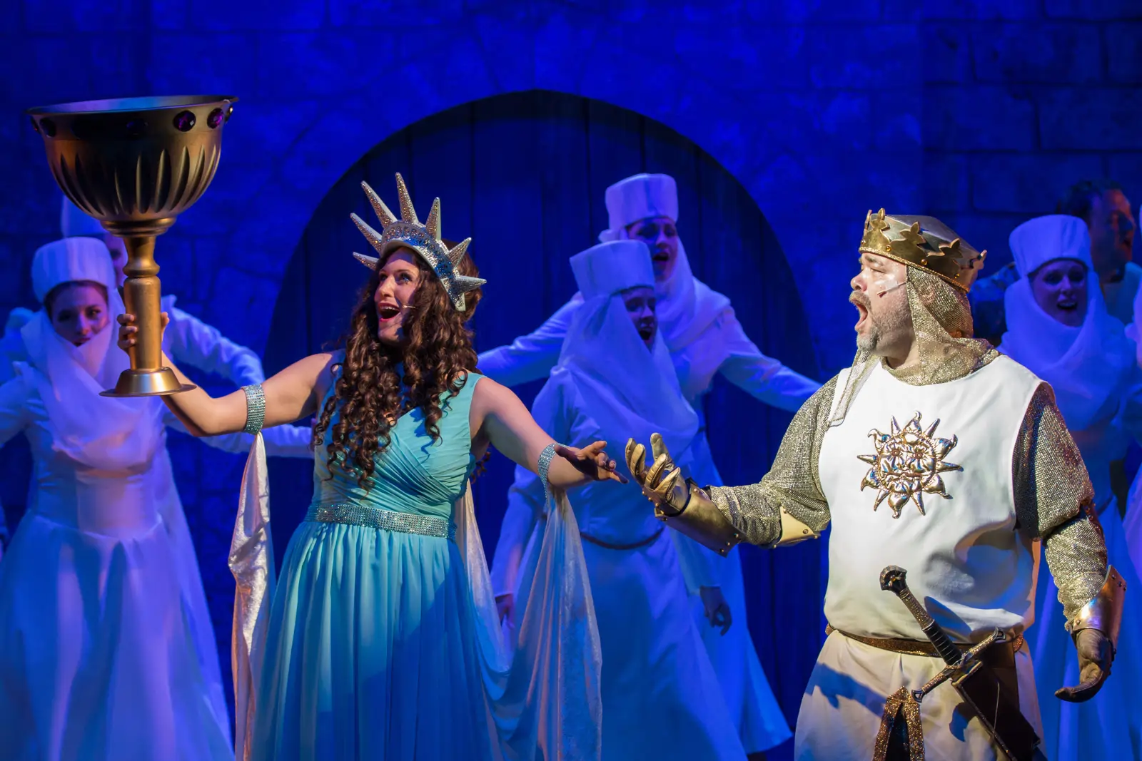 LAODS 2016 production of Spamalot